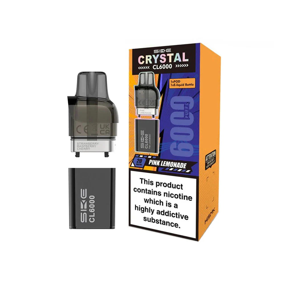 SKE Crystal CL6000 Pink Lemonade Pod