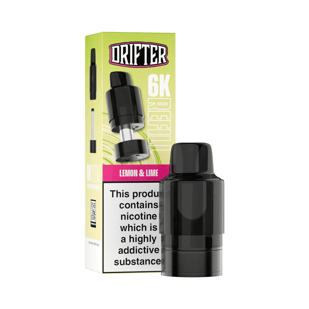 Drifter 6K Pod Lemon and Lime 20mg