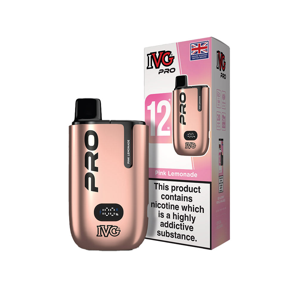 IVG PRO 12 Starter Kit Pink Lemonade 20mg