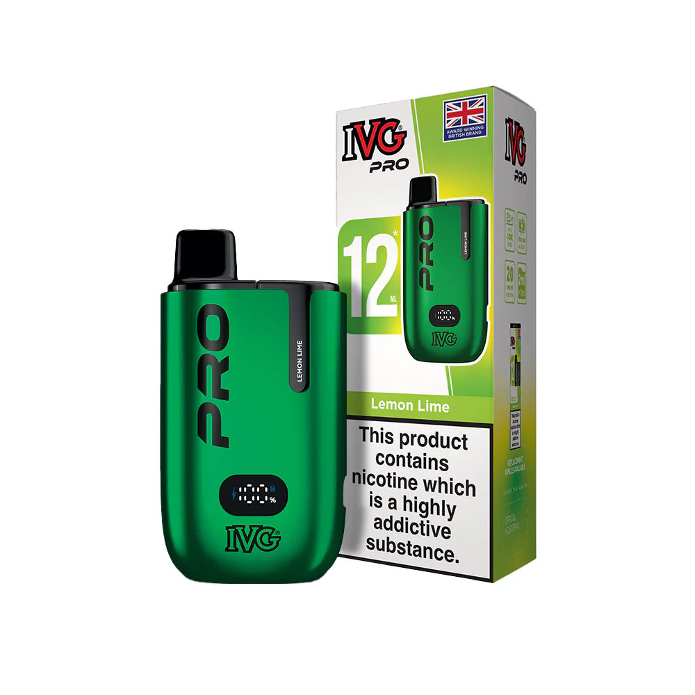 IVG PRO 12 Starter Kit Lemon Lime 20mg