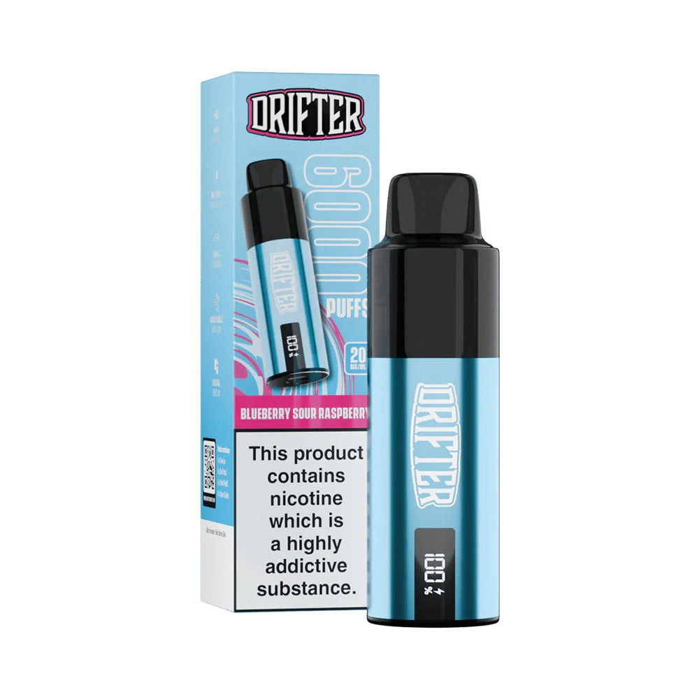 Drifter 6K Kit Blueberry Sour Raspberry 20mg