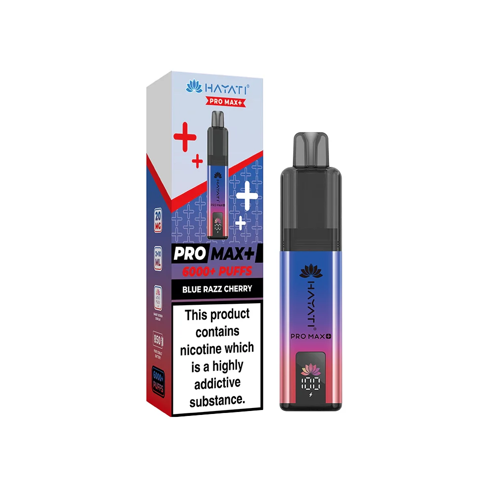 Hayati Pro Max+ Kit Blue Razz Cherry