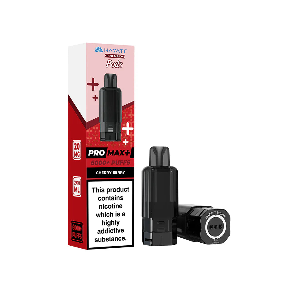 Hayati Pro Max+ Pods Cherry Berry