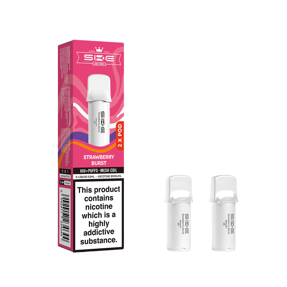 SKE Pro 600 Pods Strawberry Burst