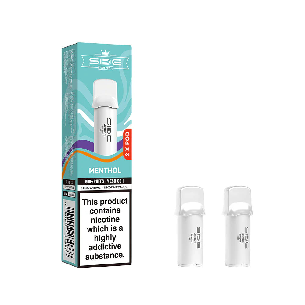 SKE Pro 600 Pods Menthol