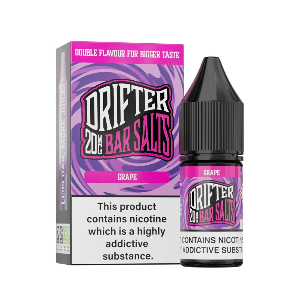 Drifter Bar Nic Salts Grape 20mg