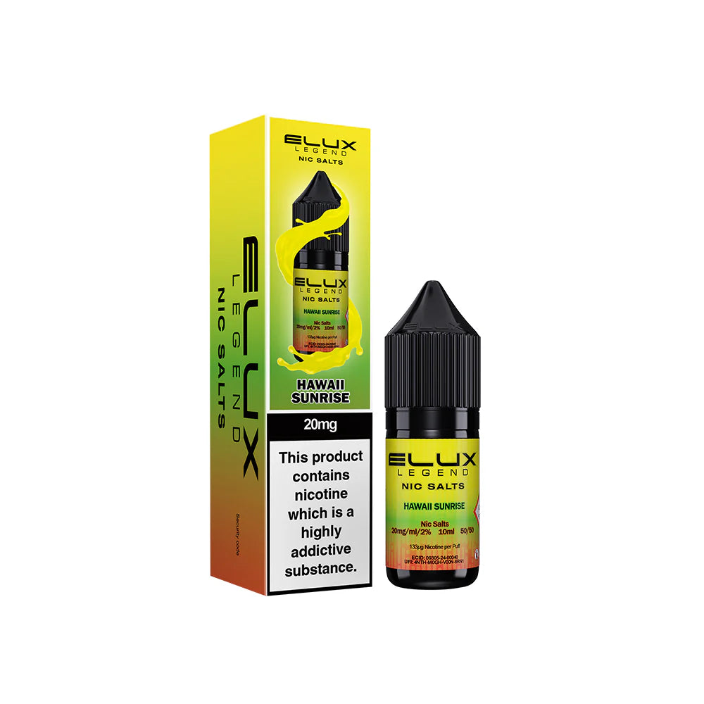 Elux Legends Nic Salts Hawaii Sunrise 20mg