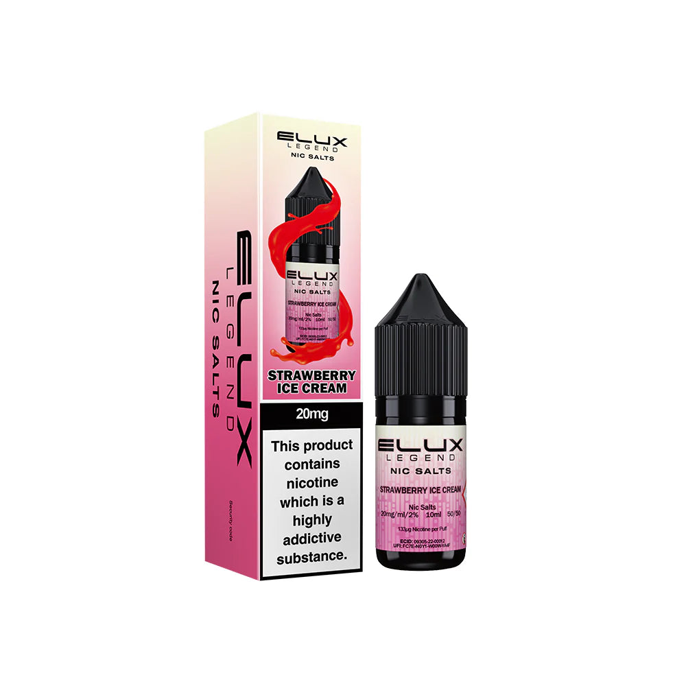 Elux Legends Nic Salts Strawberry Ice 20mg