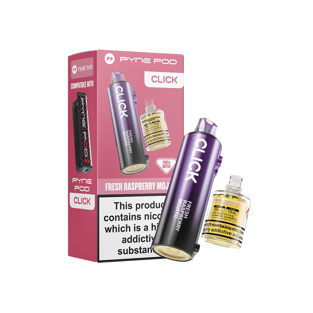 Pyne Pod Click Pods - Fresh Raspberry Mojito