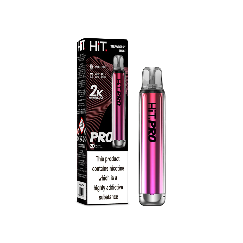 Hit Pro 2+2 Starter Kit Strawberry Burst 20mg