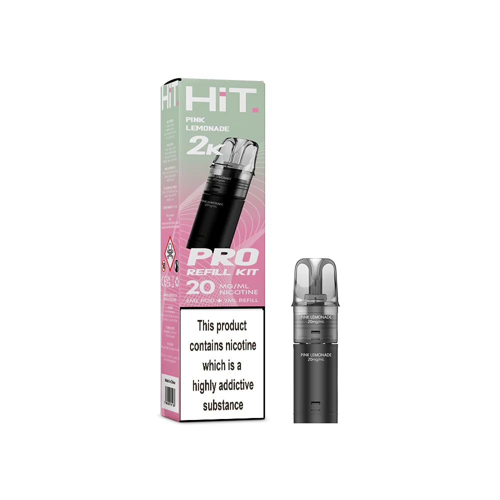 Hit Pro 2+2 Refill Kit Pink Lemonade 20mg