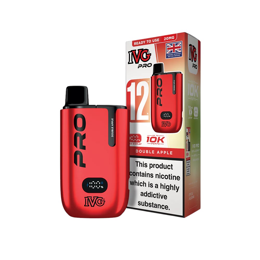 IVG PRO 12 Starter Kit Double Apple 20mg