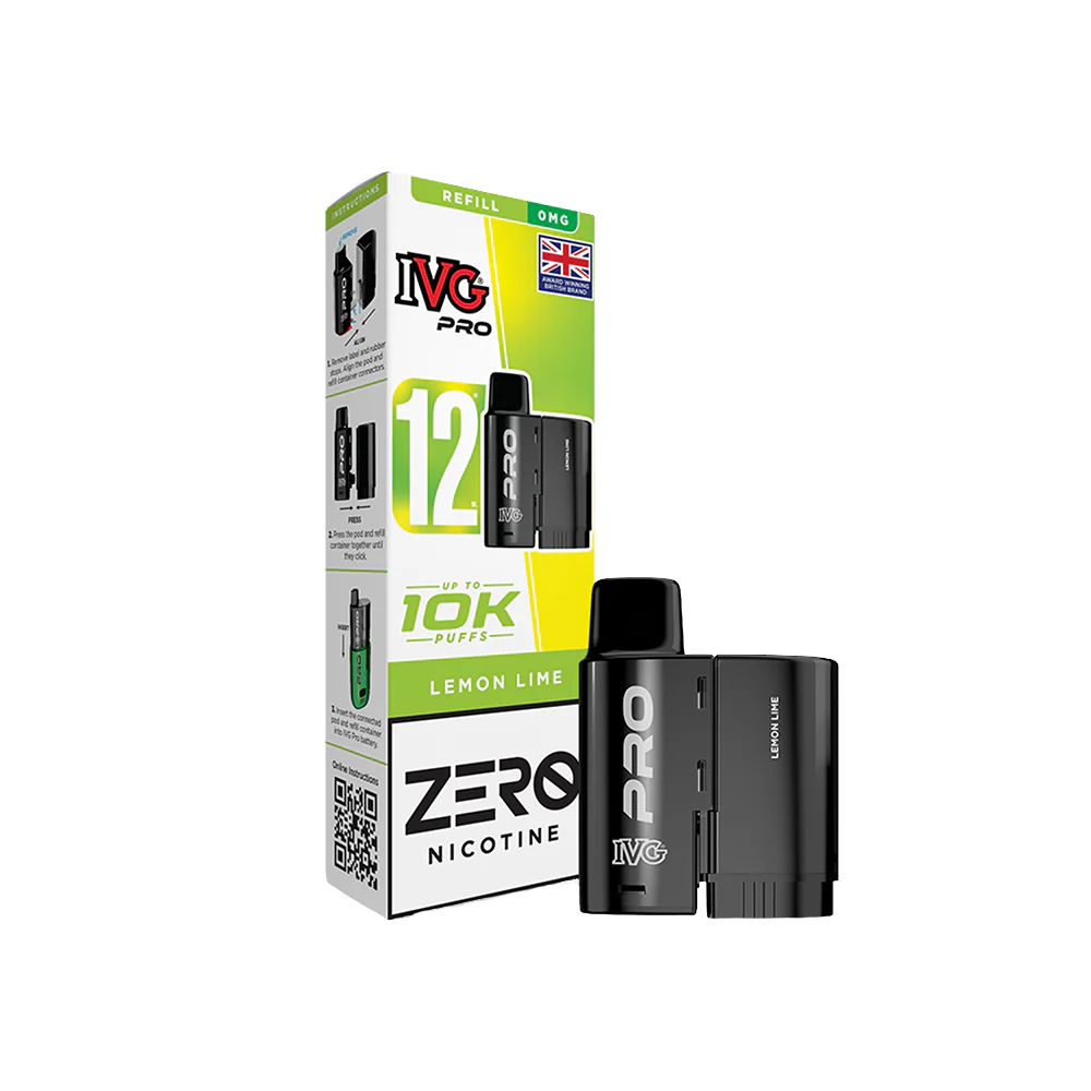 IVG PRO 12 Pods Lemon Lime 0mg