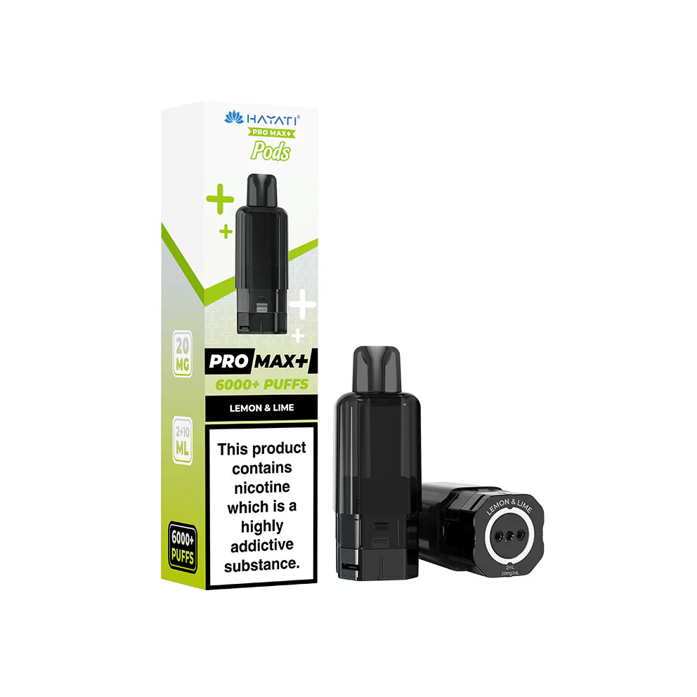 Hayati Pro Max+ Pods Lemon&Lime