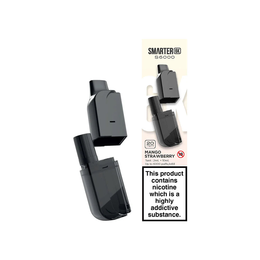 Smarter 6k Replacement Pod Mango Strawberry