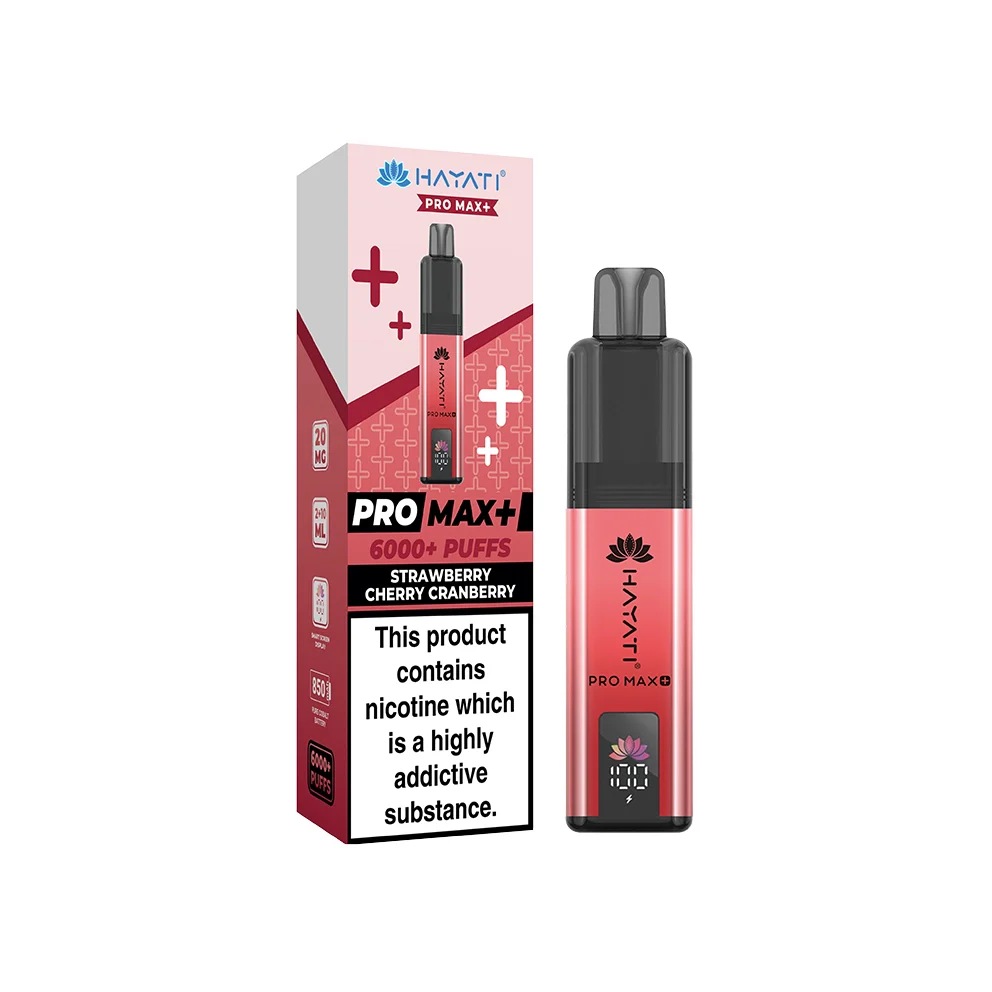 Hayati Pro Max+ Kit Strawberry Cherry Cranberry