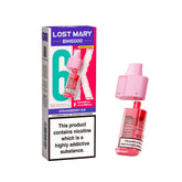 Lost Mary BM6000 Replacement Pods Strawberry Ice