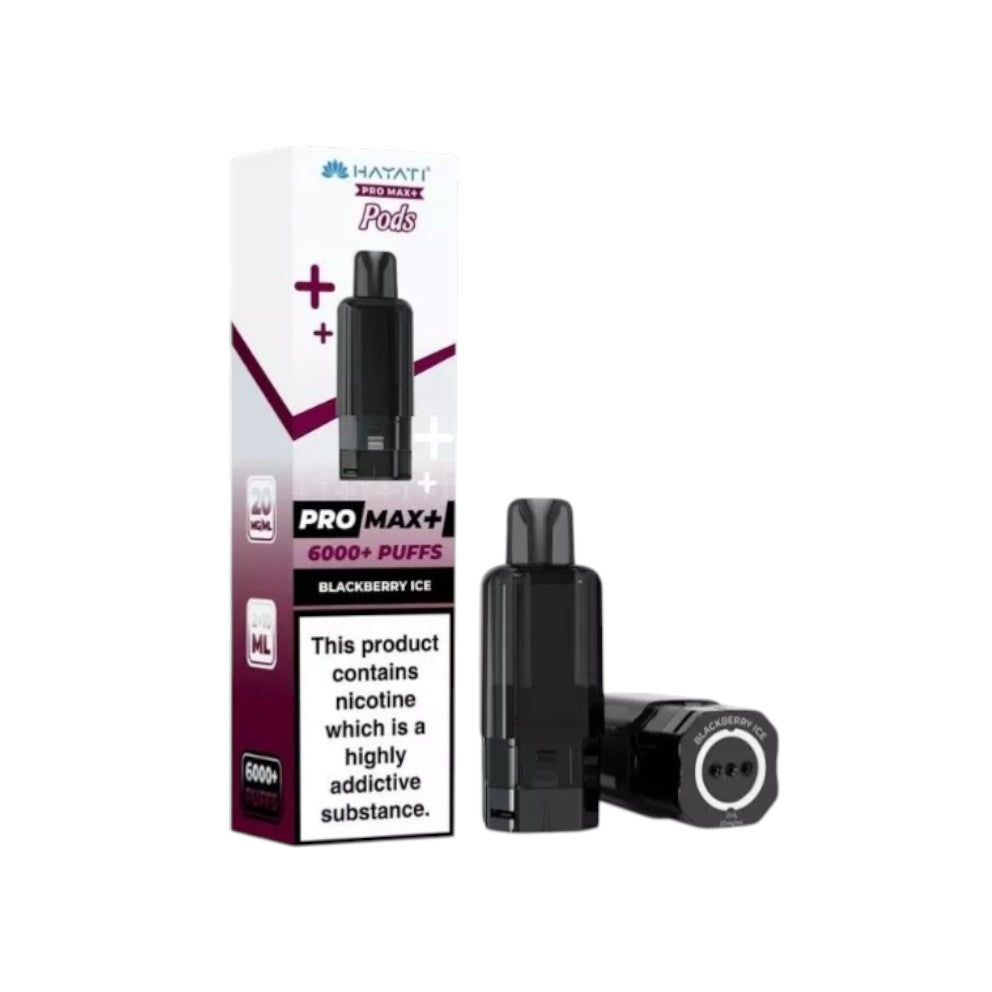 Hayati Pro Max+ Pods Blackberry Ice