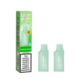 Lost Mary BM600 Rechargeable 2 x Prefilled Pods Double Apple