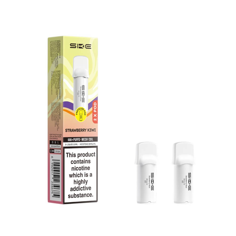 SKE Pro 600 Pods Strawberry Kiwi